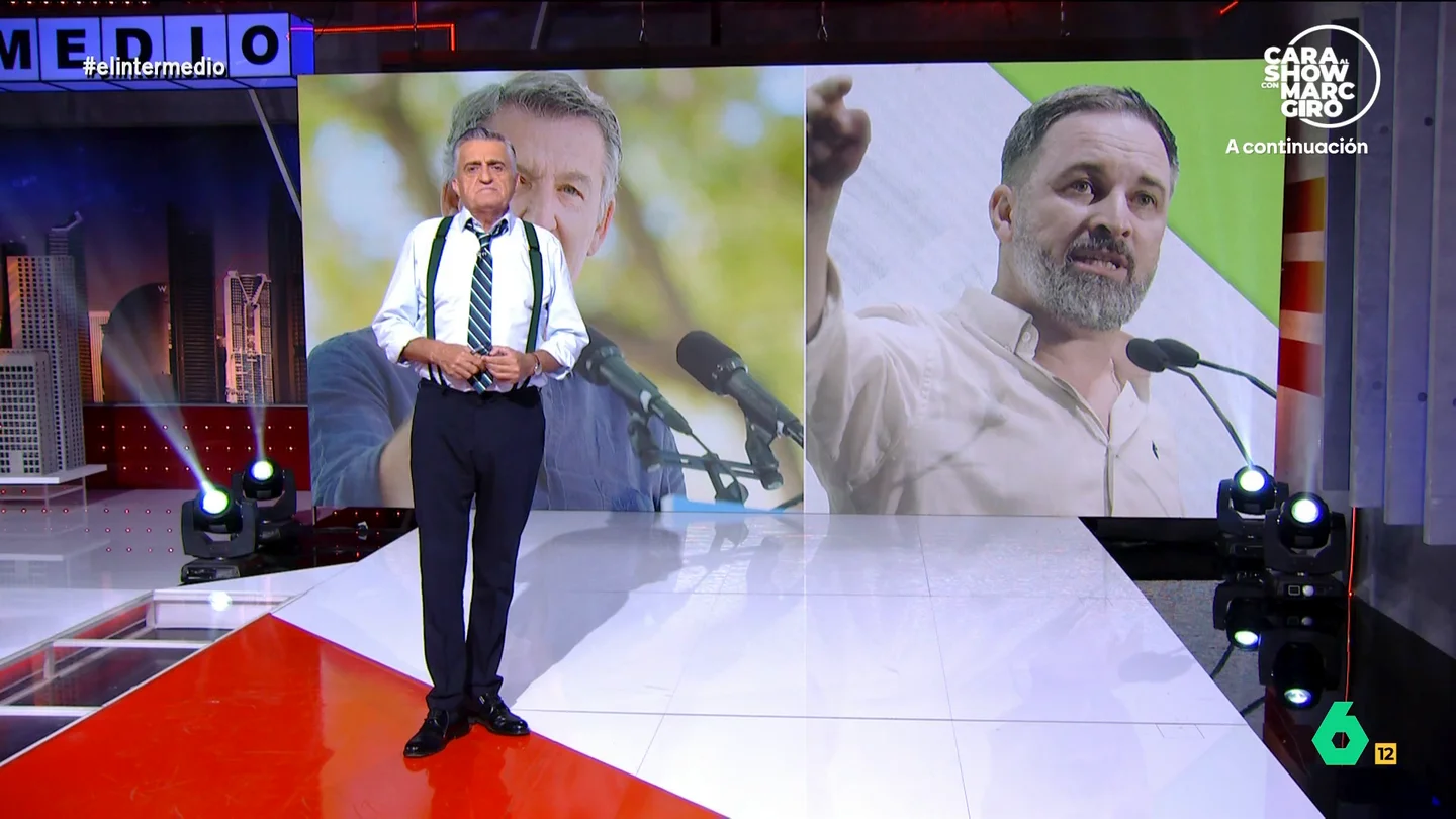 Wyoming, sobre la falta de apoyo de PP y Vox en torno al desahucio de Maricarmen: "¿Acaso ella no es prioridad nacional?" El presentador de El Intermedio señala que, a pesar del gusto que tiene la derecha de este país por manifestarse, " me extraña es no haberlos visto en las concentraciones de apoyo".