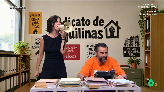 'Isabel D&iacute;az Ayuso' visita al Sindicato de Inquilinas indignada por lo que considera un 'desahucio' de su &aacute;tico, que le ha llevado a un piso en Puerta del Hierro: "Eso no cuenta. Es con mi dinero y est&aacute; lej&iacute;simos de casa de mi madre".