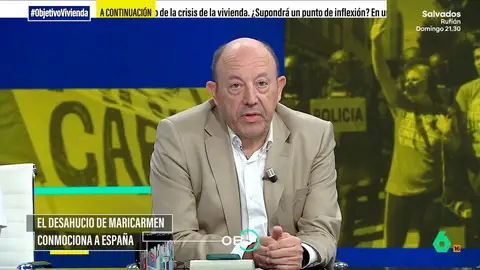 Gonzalo Bernardos, tras el desahucio a Maricarmen: "El estado de bienestar en España es fallido" Gonzalo Bernardos, tras el desahucio a Maricarmen: "El estado de bienestar en España es fallido"
