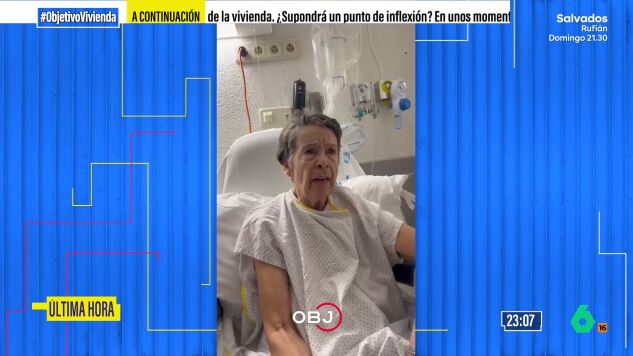 Primeras palabras de Maricarmen desde el hospital: "Quiero dar las gracias a todas las personas que han estado conmigo"
