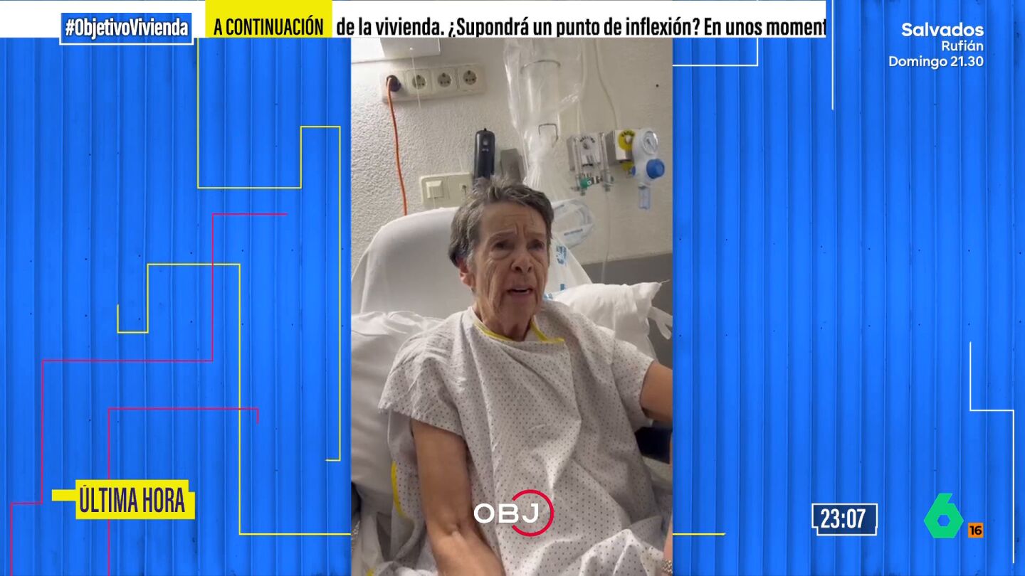 Primeras palabras de Maricarmen desde el hospital: "Quiero dar las gracias a todas las personas que han estado conmigo"
