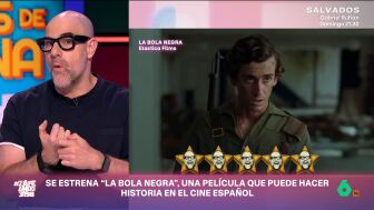 Alberto Rey ha podido ver ya 'La bola negra' y tiene claro que se gana a pulso los cinco 'albertitos': "El primero por el tama&ntilde;o, el segundo por la valent&iacute;a, el tercero por la desverg&uuml;enza, el cuarto por la osad&iacute;a y el quinto por todo junto".