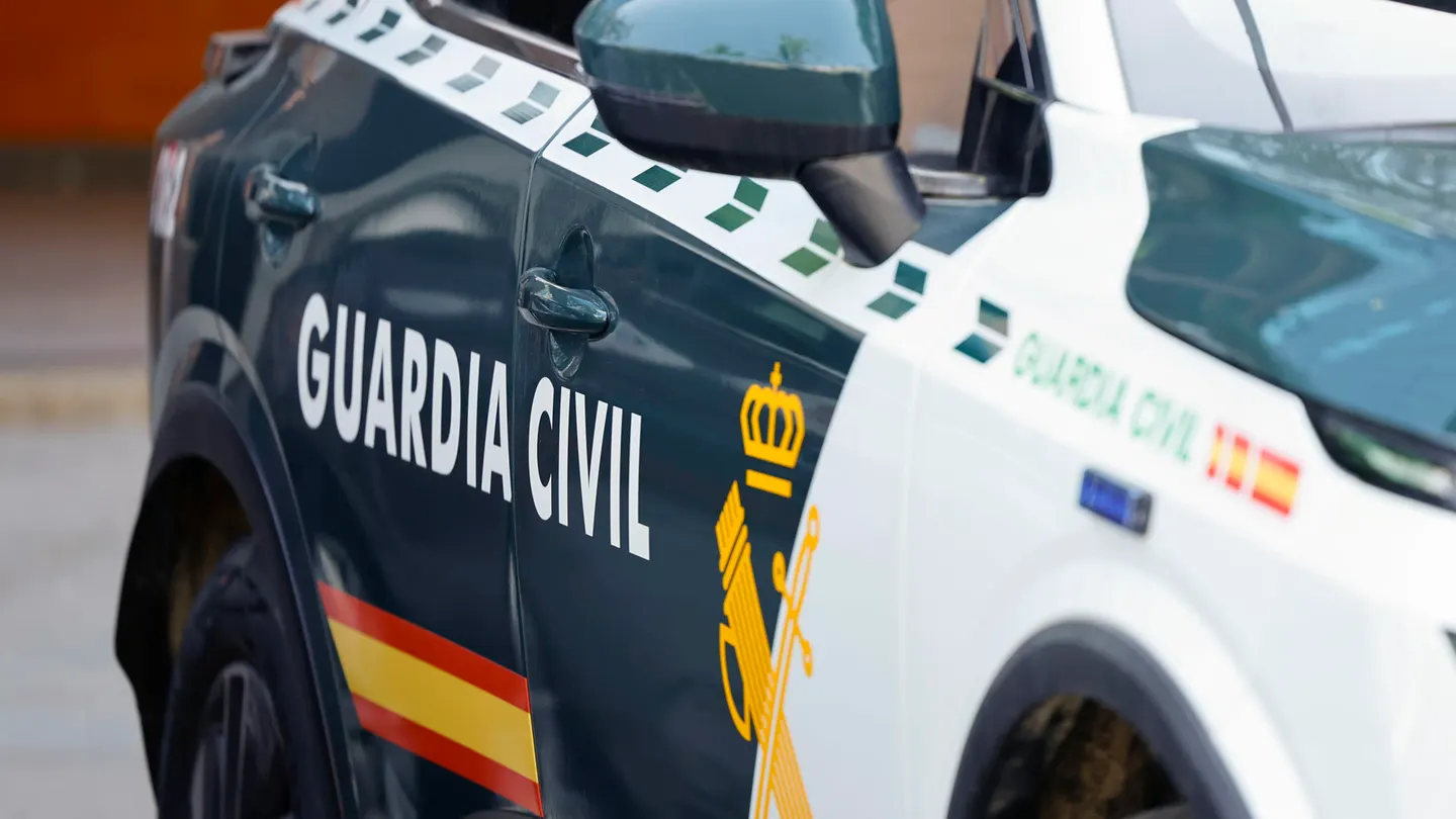 Imagen de archivo de un coche de la Guardia Civil Imagen de archivo de un coche de la Guardia Civil