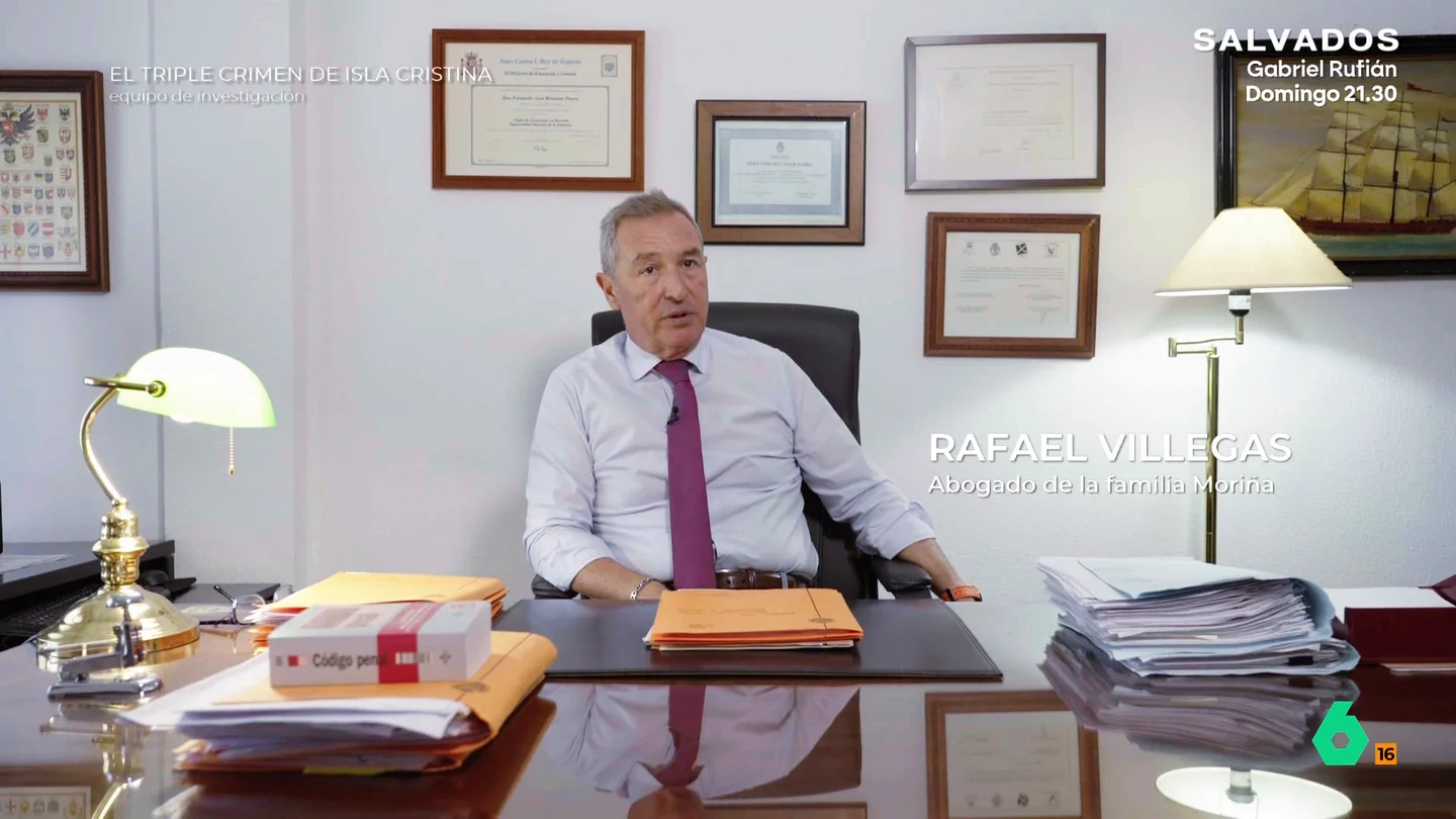 Rafael Villegas, abogado de Los Moriña, defiende la inocencia de la familia: "Jamás pidieron el destierro de los Salazar" El abogado indica que los Salazar pueden tener problemas que den lugar a actos contra ellos, "pero nunca proveniente de la familia Moriña".