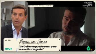 Pablo Montesinos analiza las palabras de Gabriel Rufi&aacute;n en Salvados donde asegura a Gonzo que el Gobierno est&aacute; "mintiendo" sobre el papel de Marruecos. El periodista asegura que la cr&iacute;tica del diputado de ERC es "coherente y razonable".