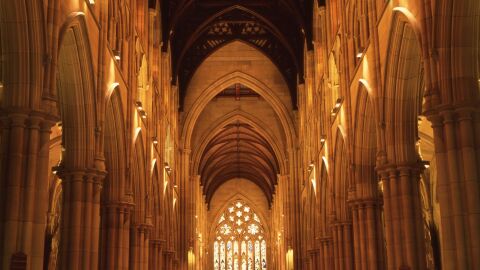Interior de la Catedral de Sídney