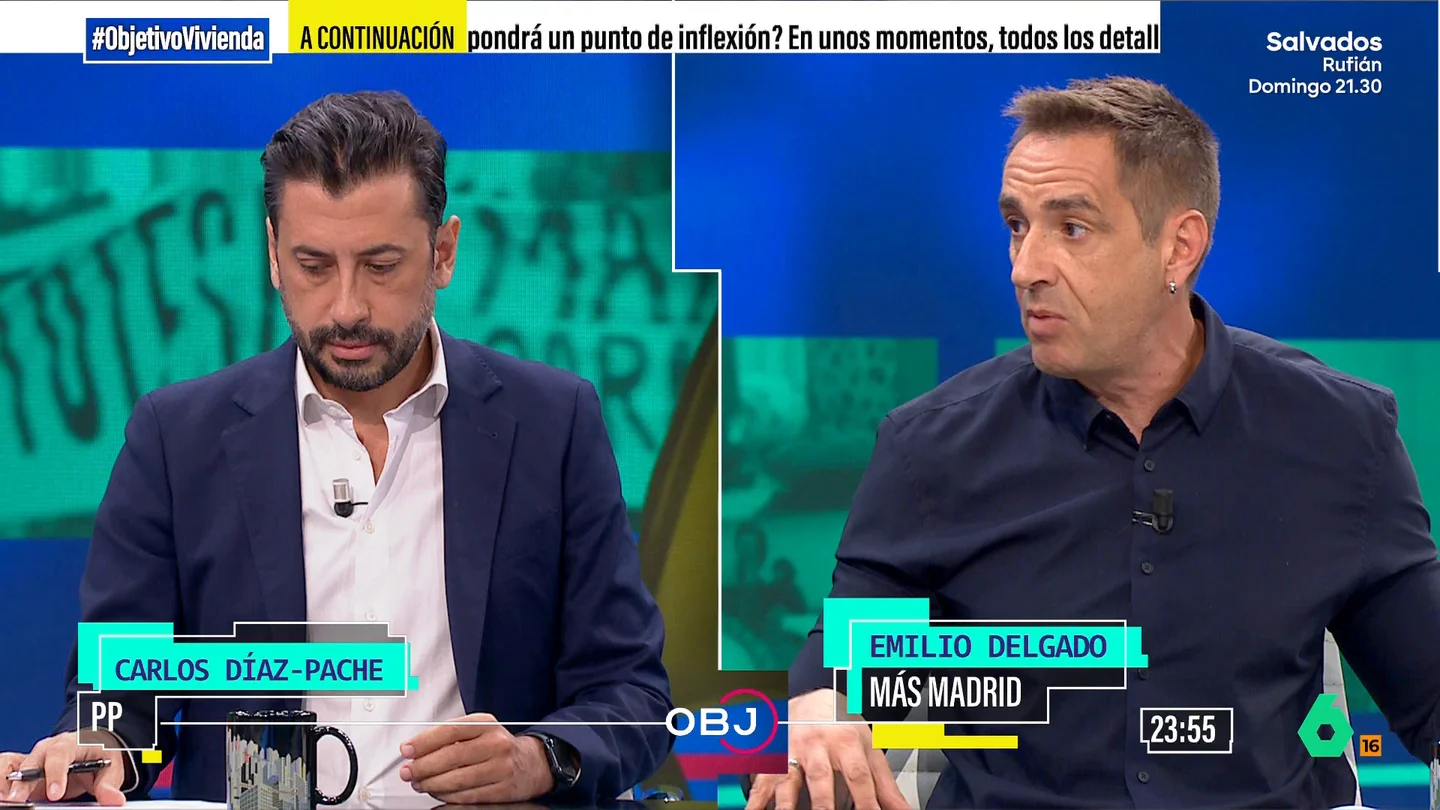 Emilio Delgado responde a Carlos Díaz-Pache (PP): "En Madrid hay el mismo parque de vivienda pública que en 2005" Emilio Delgado responde a Carlos Díaz-Pache (PP): "En Madrid hay el mismo parque de vivienda pública que en 2005"