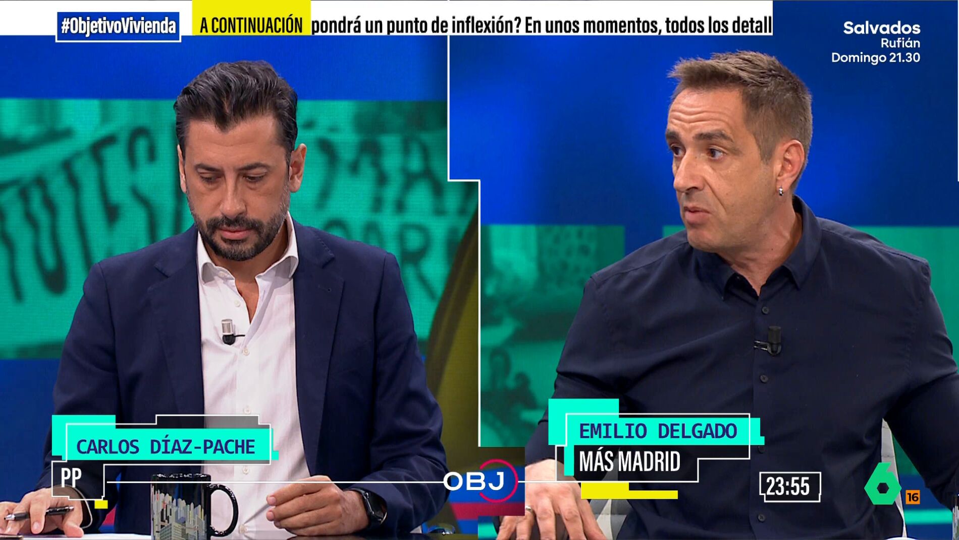 Emilio Delgado responde a Carlos Díaz-Pache (PP): "En Madrid hay el mismo parque de vivienda pública que en 2005"