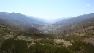 Panorámica del Valle del Jerte Panorámica del Valle del Jerte