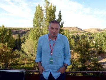 Gueorgui Gospodínov, en el Hay Festival de Segovia en 2018 Gueorgui Gospodínov, en el Hay Festival de Segovia en 2018