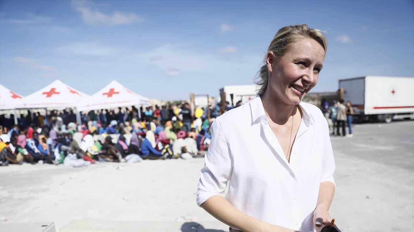 La sobrina de Marine Le Pen, Marion Maréchal, en una imagen de archivo La sobrina de Marine Le Pen, Marion Maréchal, en una imagen de archivo