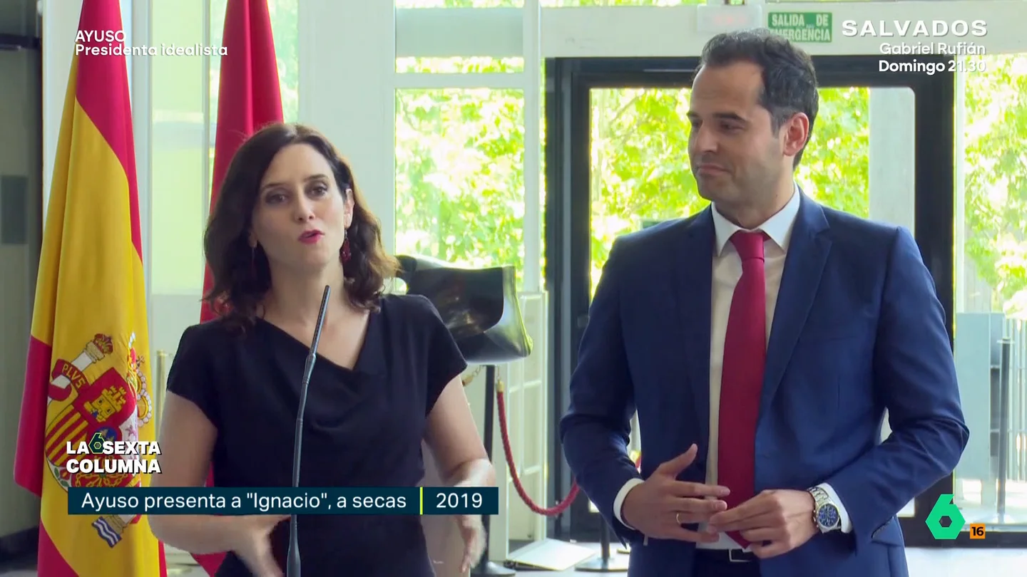 Ignacio Aguado reconoce que faltó "transparencia" en las explicaciones de Ayuso y su alojamiento en pandemia en los apartahoteles de Kike Sarasola Ignacio Aguado reconoce que faltó "transparencia" en las explicaciones de Ayuso y su alojamiento en pandemia en los apartahoteles de Kike Sarasola