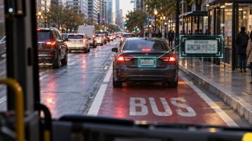 El autob&uacute;s que tienes detr&aacute;s ya puede convertirse en tu peor enemigo: c&aacute;maras e IA para detectar infracciones autom&aacute;ticamente