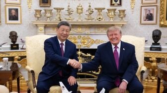 Xi Jinping y Donald Trump