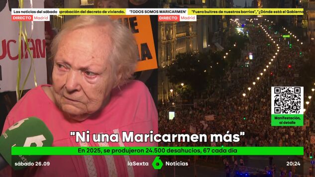 Juani, a punto de ser desahuciada
