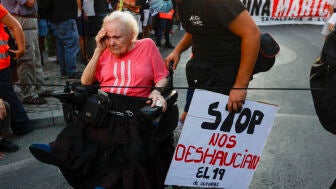 Juana, otra anciana a la que quieren desahuciar el 19 de octubre en Madrid