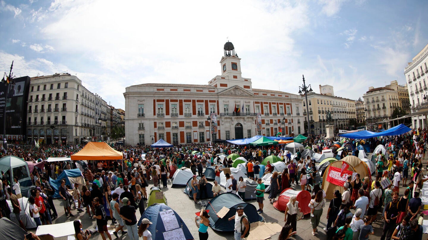 Acampada en Sol
