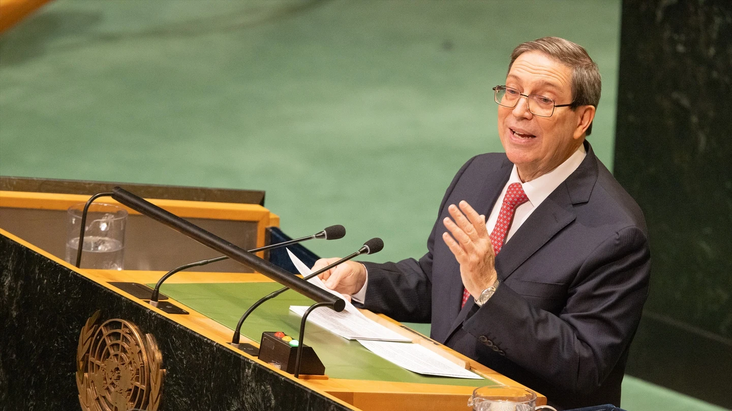 El ministro de Relaciones Exteriores de Cuba, Bruno Rodríguez El ministro de Relaciones Exteriores de Cuba, Bruno Rodríguez