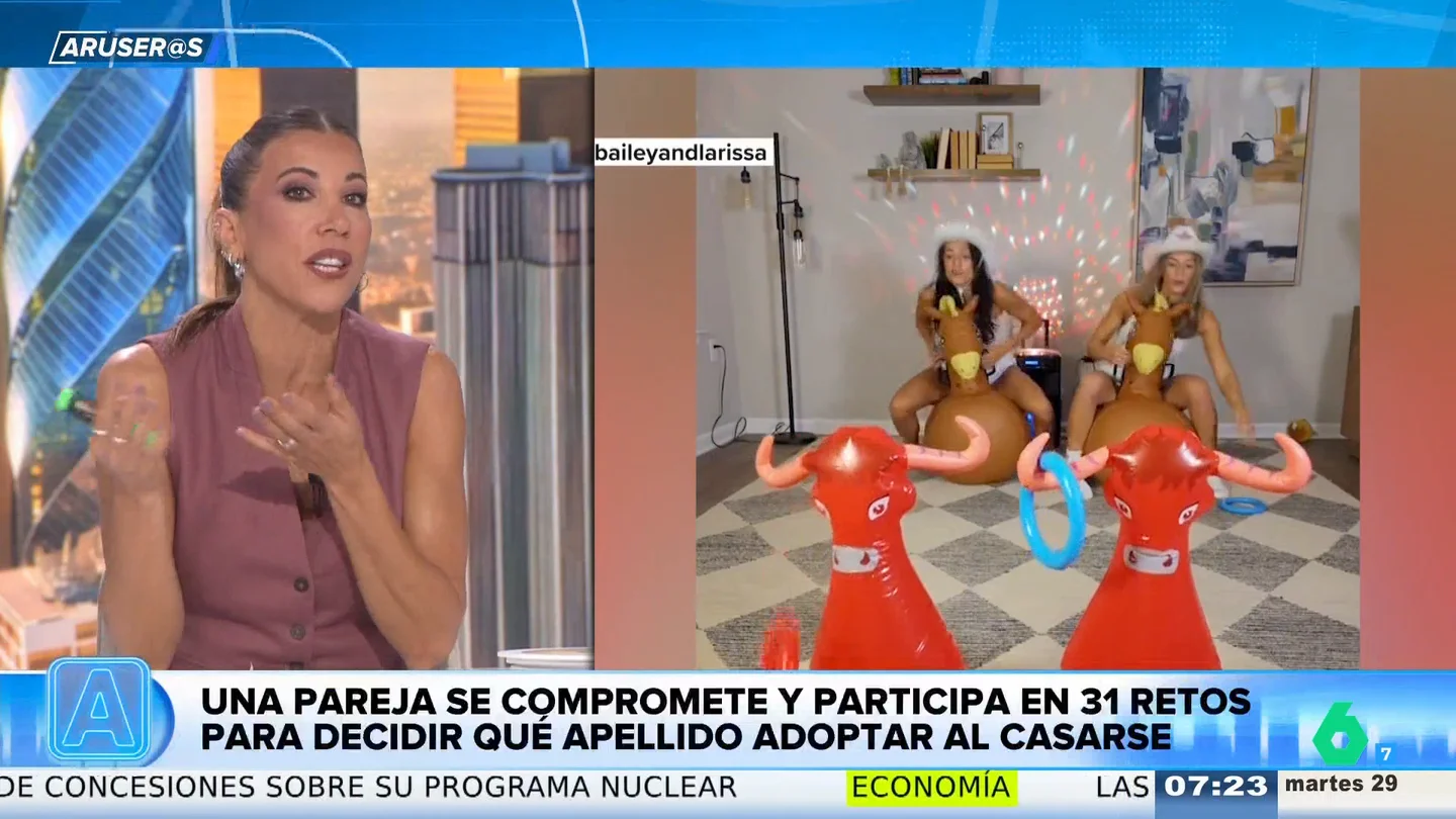 31 retos para decidir el apellido: así es el divertido juego de esta pareja que pasará pronto por el altar 31 retos para decidir el apellido: así es el divertido juego de esta pareja que pasará pronto por el altar