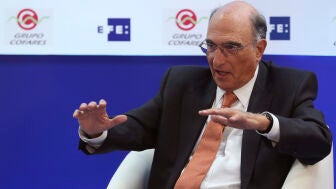 Julian Garc&iacute;a Vargas durante una intervenci&oacute;n en un acto p&uacute;blico