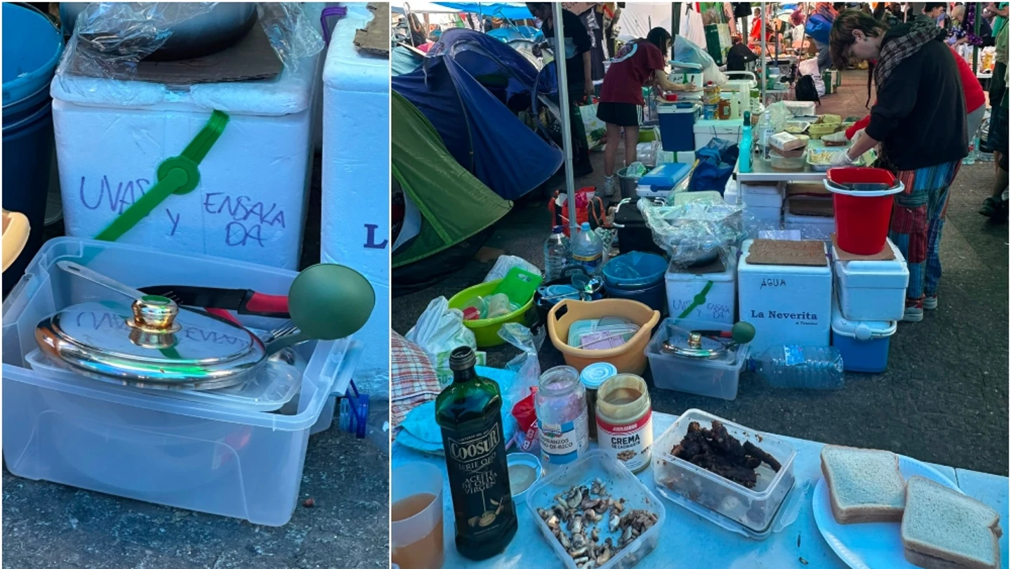 El cuchillo que envió Almeida con el que intentaba probar la "amenaza" de los acampados de Sol El cuchillo que envió Almeida con el que intentaba probar la "amenaza" de los acampados de Sol