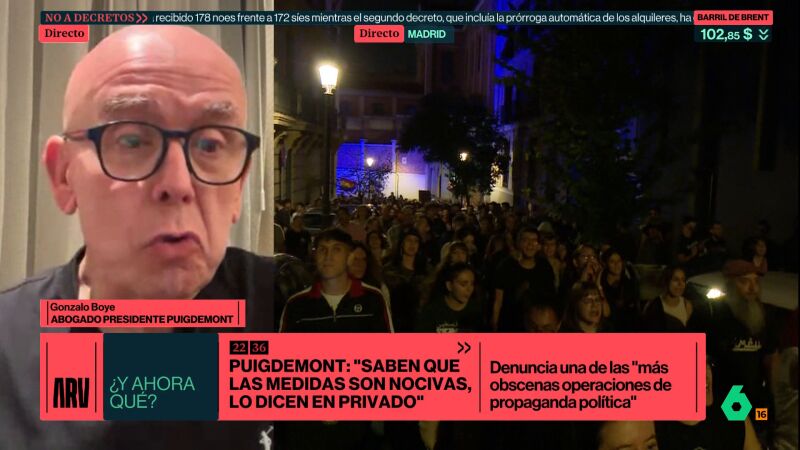 Gonzalo Boye, abogado de Puigdemont, tras el 'no' de Junts a los decretos: "Tiene la costumbre de estar se&ntilde;alado y lo encaja bien"