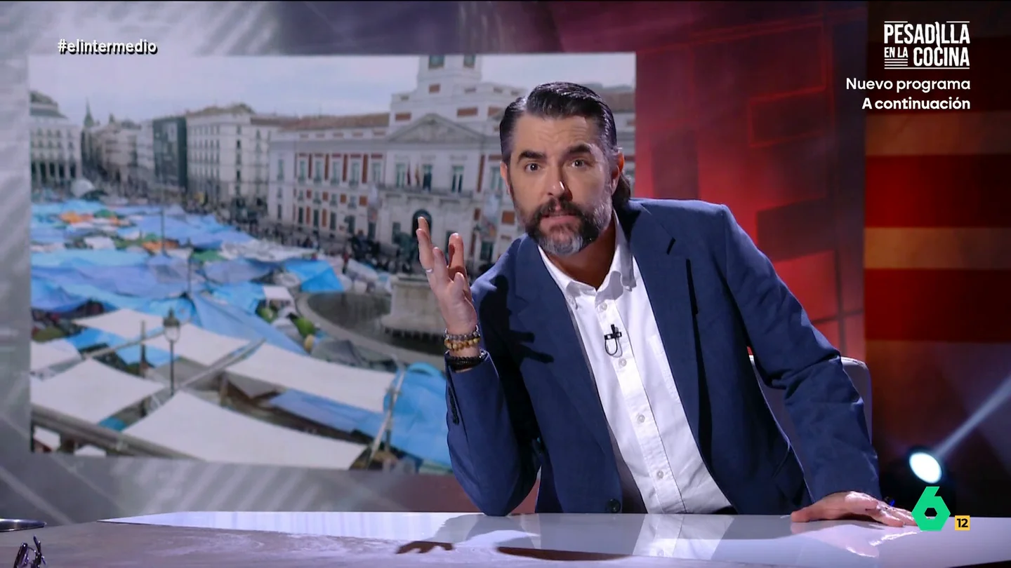 Dani Mateo demuestra que los acampados de Sol "dan más miedo que una quedada de Freddy Krueger, Hannibal Lecter y Ana Vázquez" Dani Mateo demuestra que los acampados de Sol "dan más miedo que una quedada de Freddy Krueger, Hannibal Lecter y Ana Vázquez"