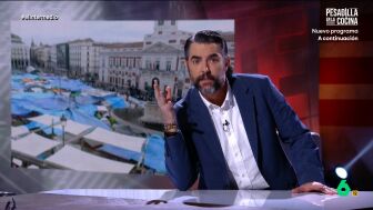 Dani Mateo demuestra que los acampados de Sol "dan m&aacute;s miedo que una quedada de Freddy Krueger, Hannibal Lecter y Ana V&aacute;zquez"