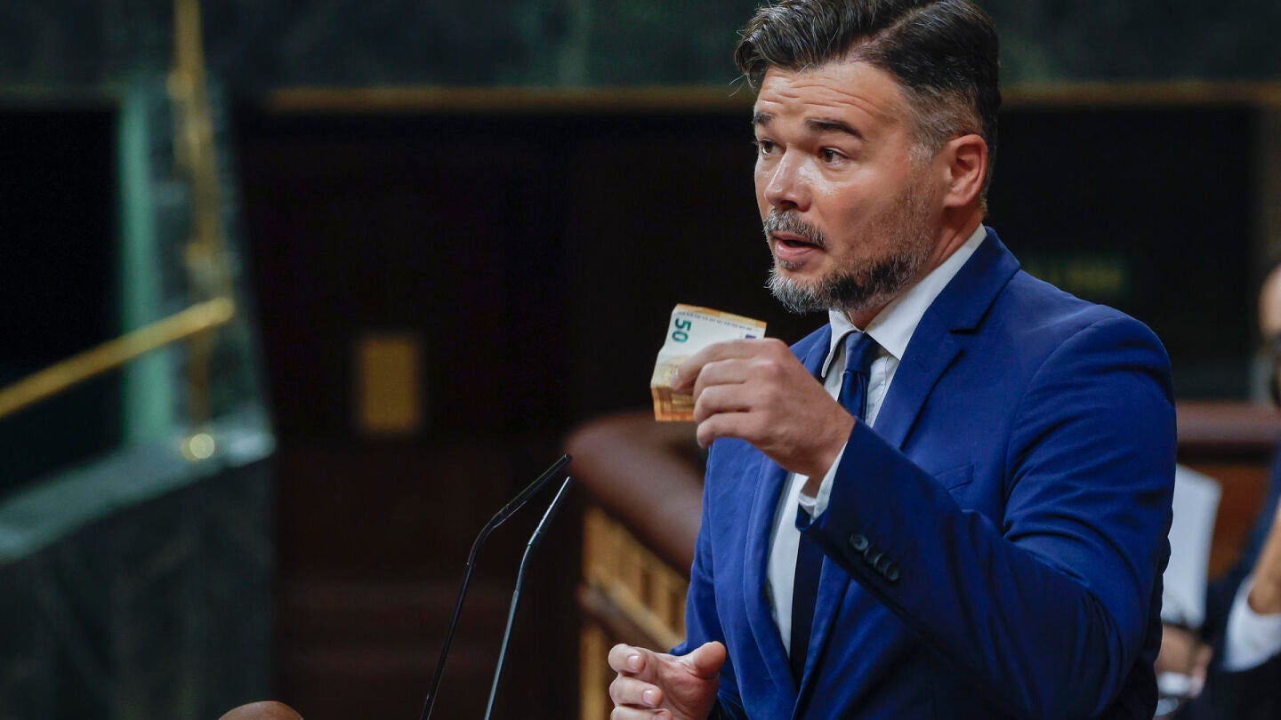 Gabriel Rufi&aacute;n, portavoz de ERC en el Congreso. 