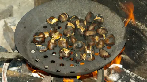 Castañas asadas Castañas asadas