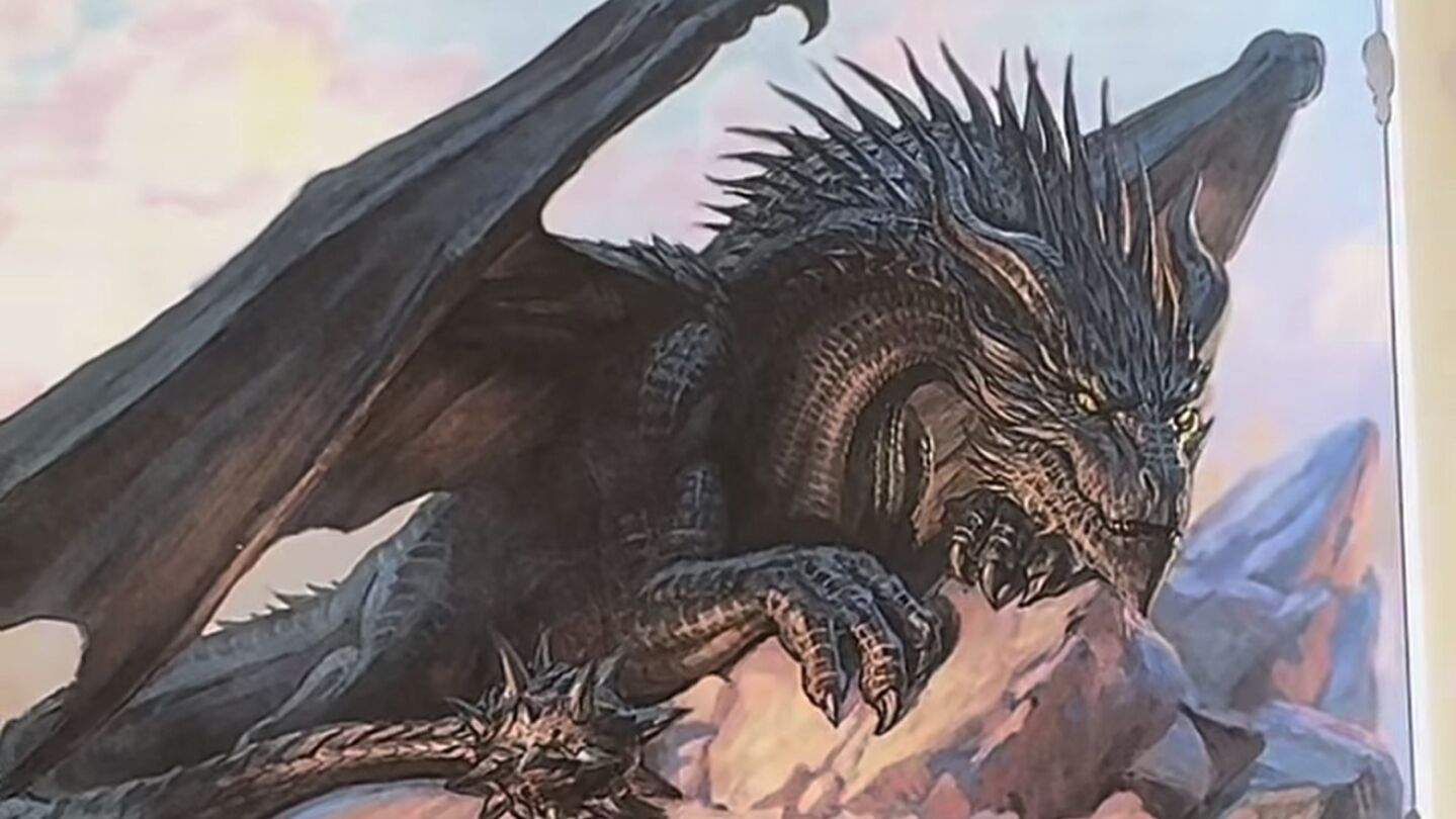 Uno de los dragones de 'El d&iacute;a de la Trilla'