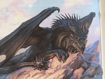 Uno de los dragones de 'El día de la Trilla' Uno de los dragones de 'El día de la Trilla'