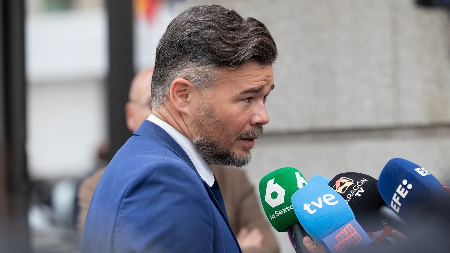 El portavoz de ERC en el Congreso, Gabriel Rufián. El portavoz de ERC en el Congreso, Gabriel Rufián.