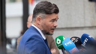 El portavoz de ERC en el Congreso, Gabriel Rufi&aacute;n. 