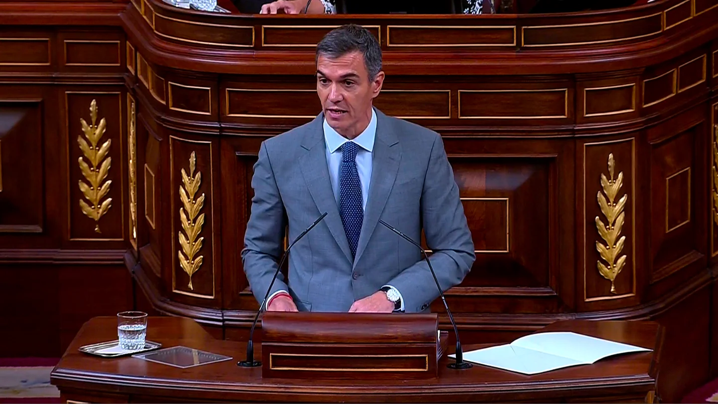 El presidente del Gobierno, Pedro Sánchez, interviene en el Congreso de los Diputados El presidente del Gobierno, Pedro Sánchez, interviene en el Congreso de los Diputados