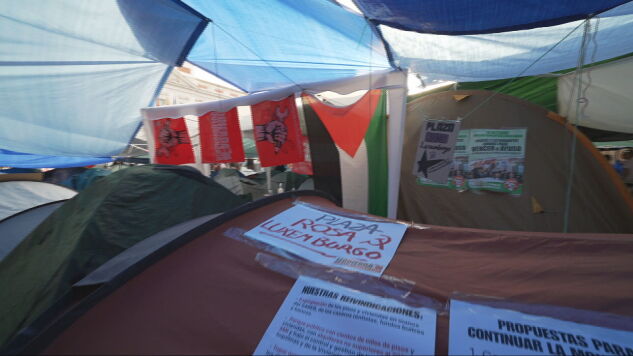 Movimiento propalestina en Sol