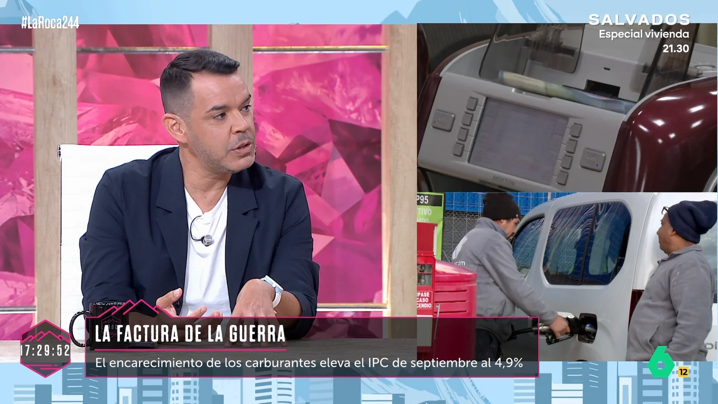 José María Camarero, en La Roca José María Camarero, en La Roca