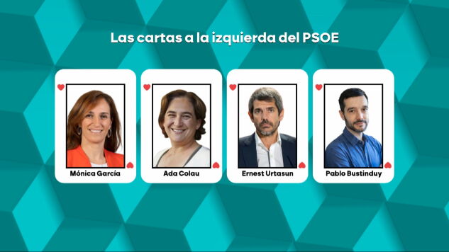 Las cartas de Sumar para la Moncloa: Bustinduy, Urtasun, Colau y M&oacute;nica Garc&iacute;a, cuatro nombres sobre la mesa