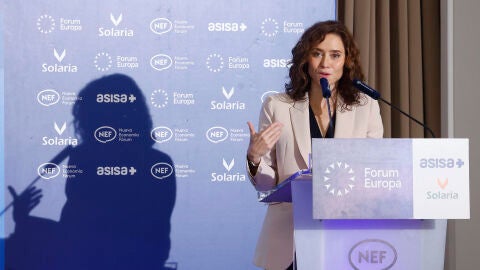 La presidenta madrile&ntilde;a, Isabel D&iacute;az Ayuso