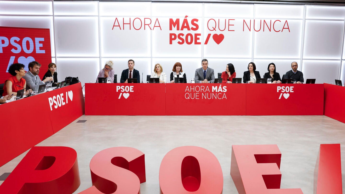 Imagen de archivo de la Ejecutiva Federal del PSOE.