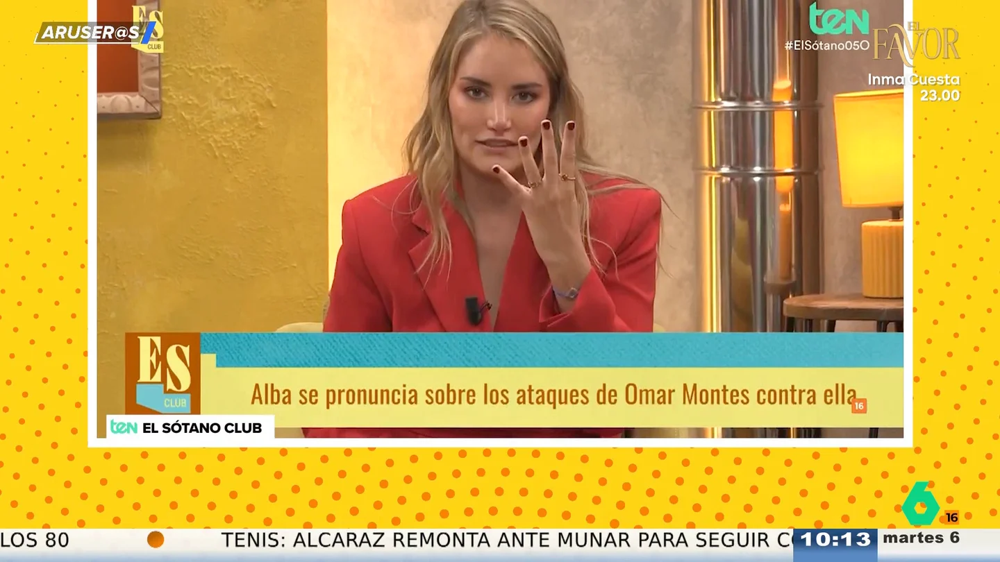 Alba Carrillo responde a Omar Montes tras sus insinuaciones: "No he tenido la necesidad de buscar famosos, todos me han perseguido a mí" Alba Carrillo responde a Omar Montes tras sus insinuaciones: "No he tenido la necesidad de buscar famosos, todos me han perseguido a mí"