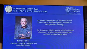 Francis Halzen, ganador del Nobel de Física 2026 Francis Halzen, ganador del Nobel de Física 2026