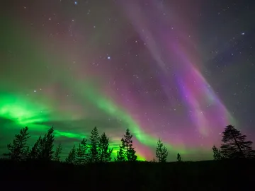 Auroras boreales en Finlandia Auroras boreales en Finlandia