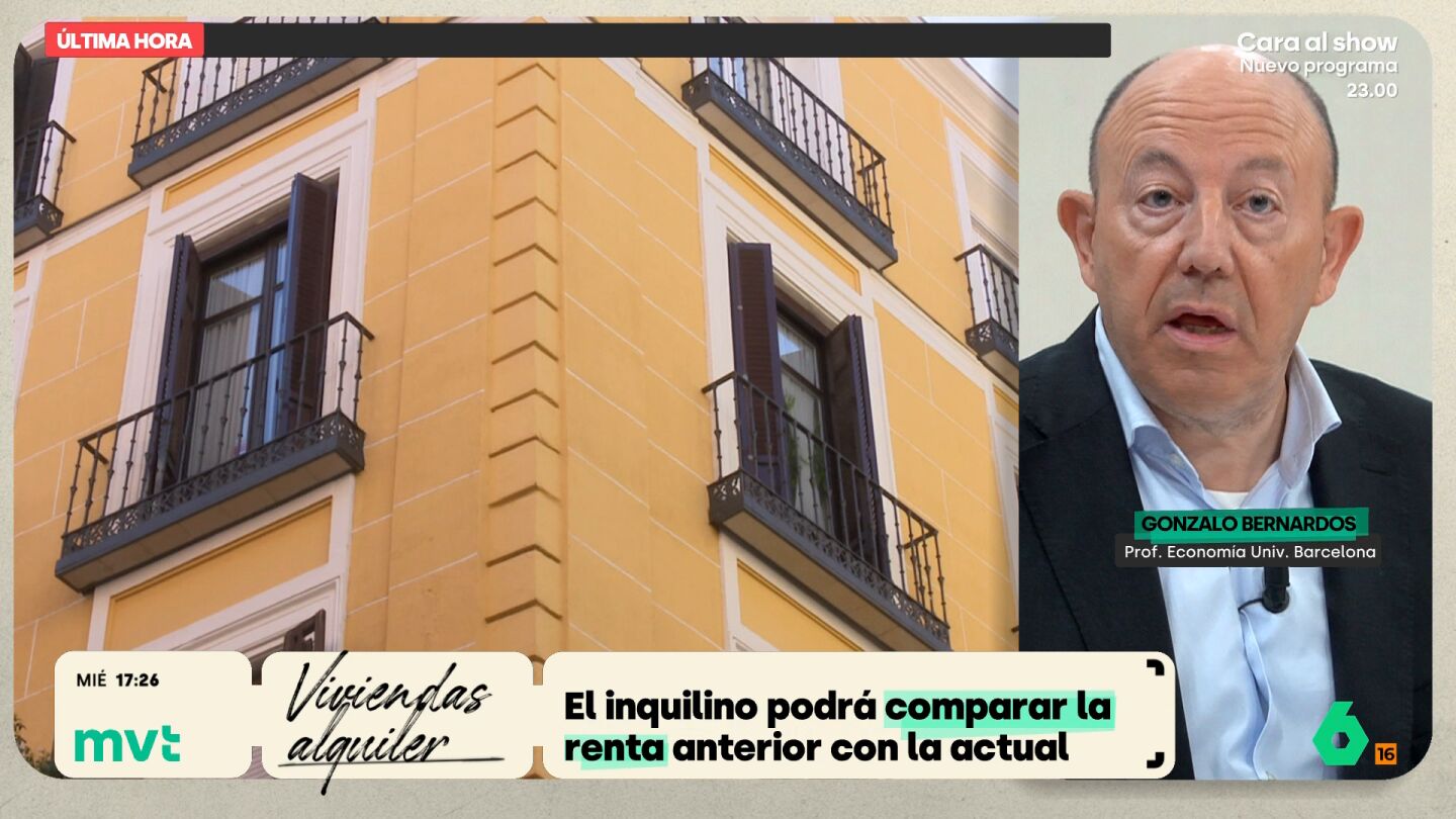 Gonzalo Bernardos, sobre la vivienda: "Para alquilar tienes que superar un casting que ni los actores que trabajan con Spielberg"