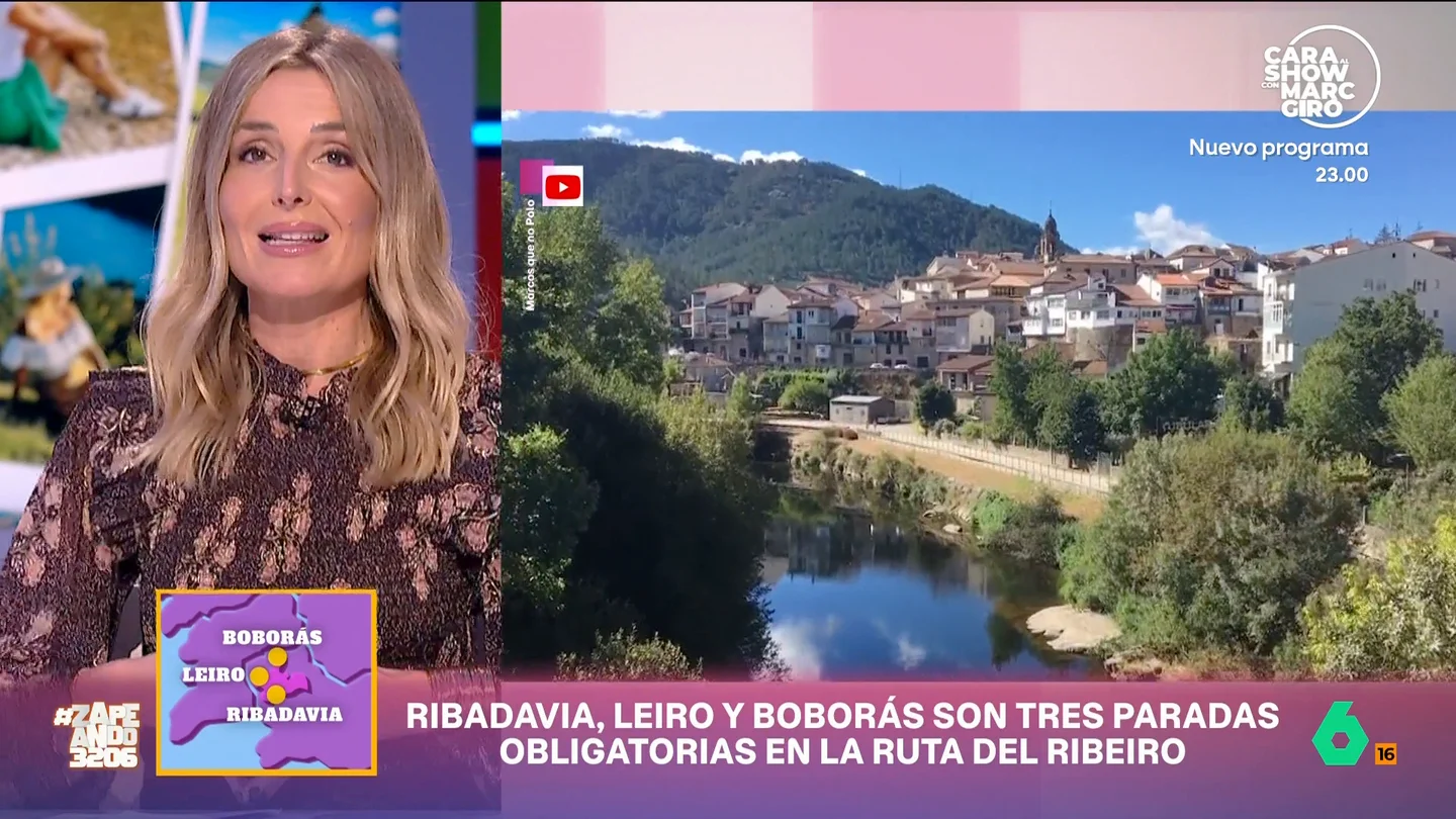 Marina Comes nos guía por la ruta del vino Ribeiro, un "cuento de hadas gallego" que no solo fascinará a los amantes del vino Marina Comes nos propone un plan imprescindible sin salir de España: la ruta del vino Ribeiro, un viaje donde el pasado medieval, el turismo activo y las aguas termales se juntan con el buen vino.