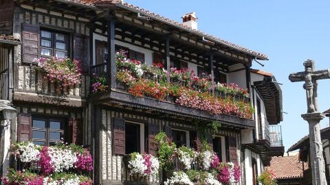 Plaza Mayor de la Alberca, en Salamanca
