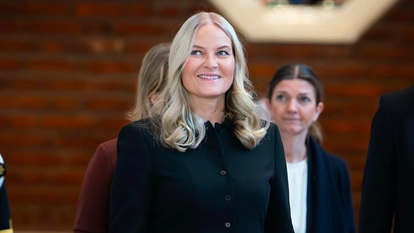Imagen de archivo de Mette-Marit de Noruega. Imagen de archivo de Mette-Marit de Noruega.