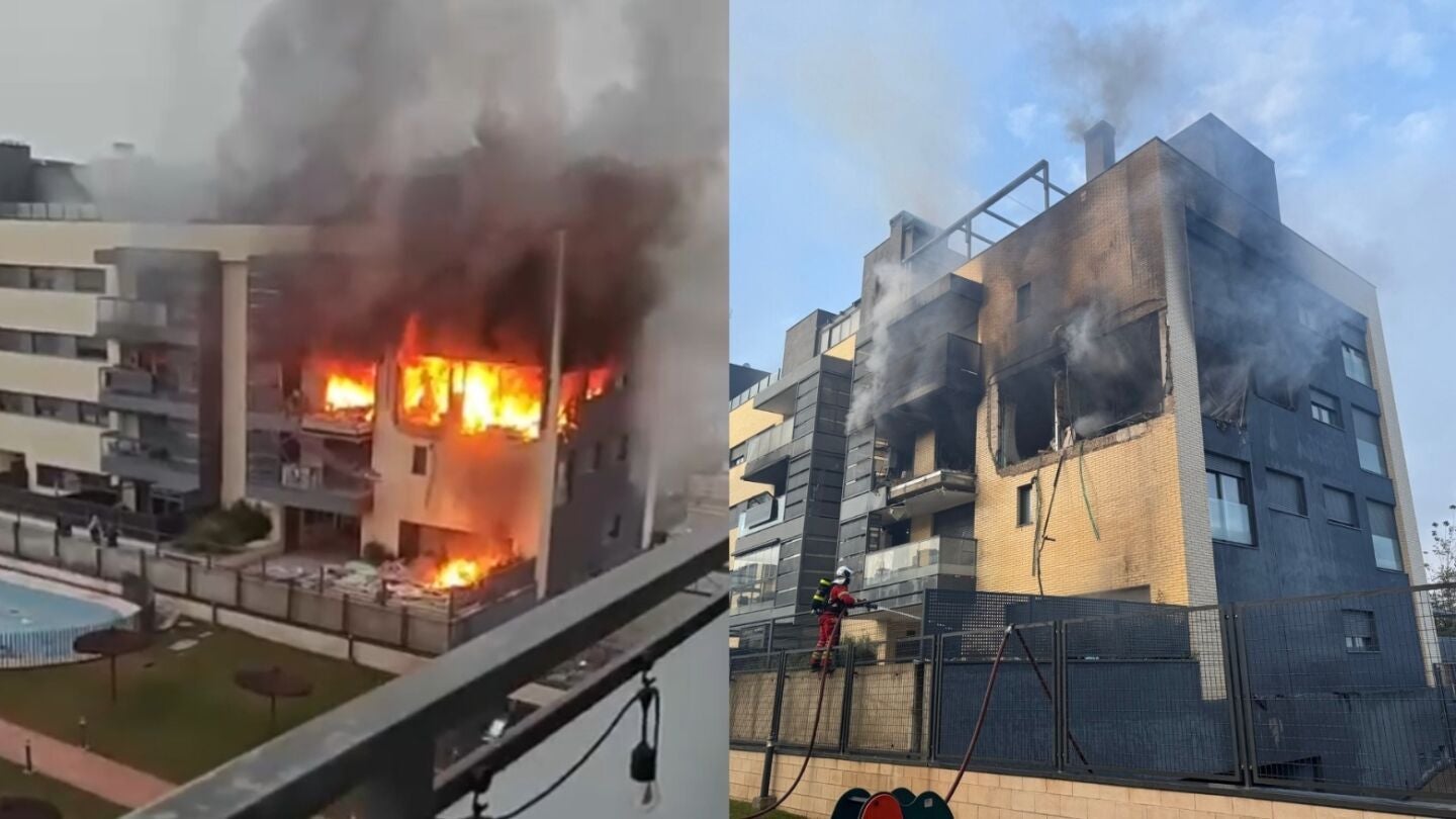 Explosi&oacute;n en Valdemoro en la Avenida Reyes Cat&oacute;licos, 24. 