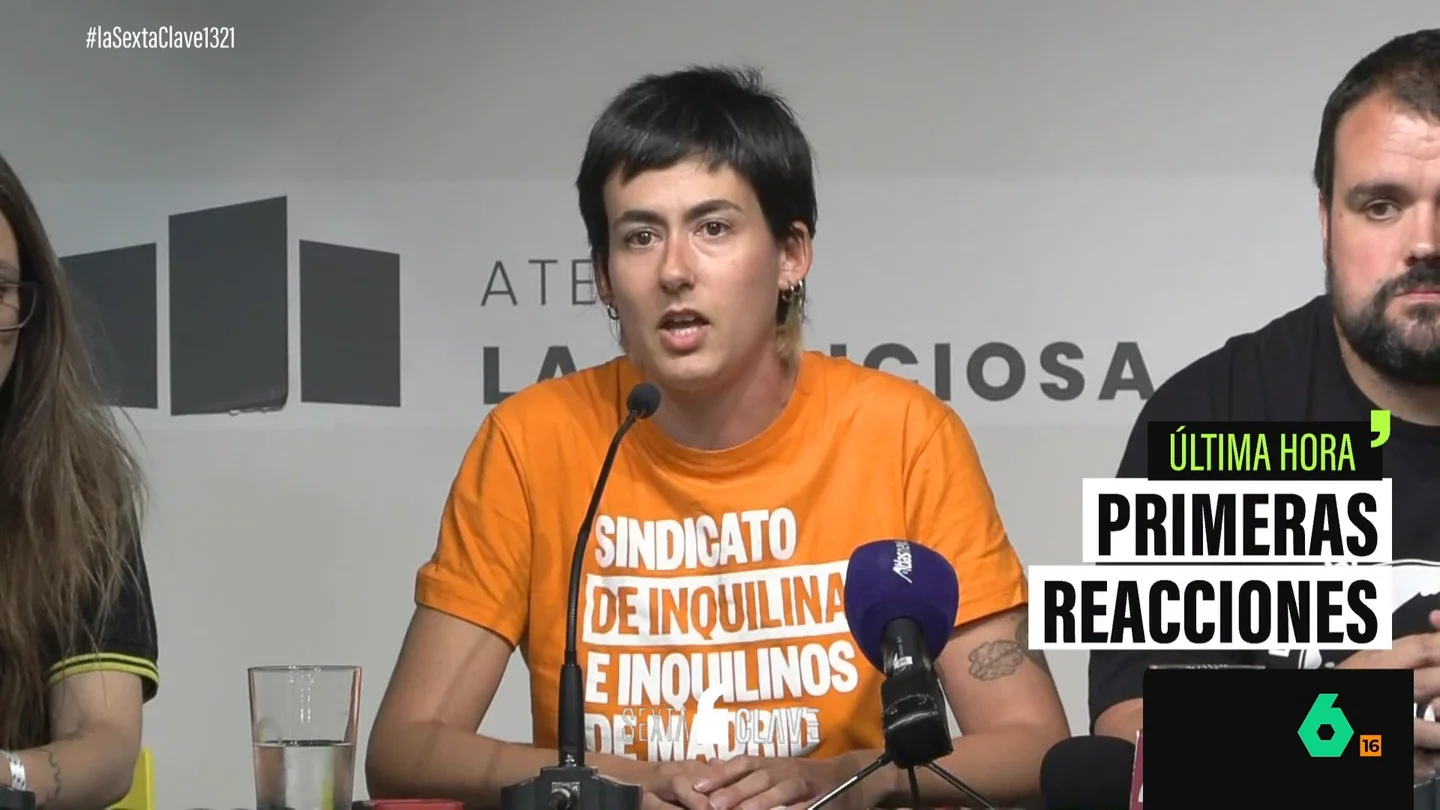 Alicia del Río, portavoz del Sindicato de Inquilinas alicia del río