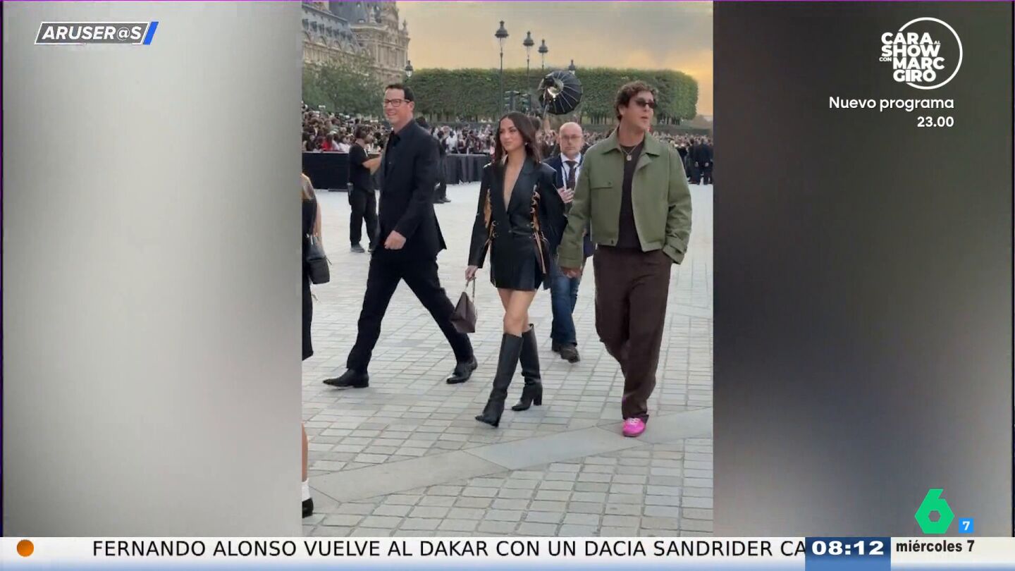 Ana de Armas confirma su relaci&oacute;n con el cantante Beto Montenegro en la Semana de la Moda de Par&iacute;s